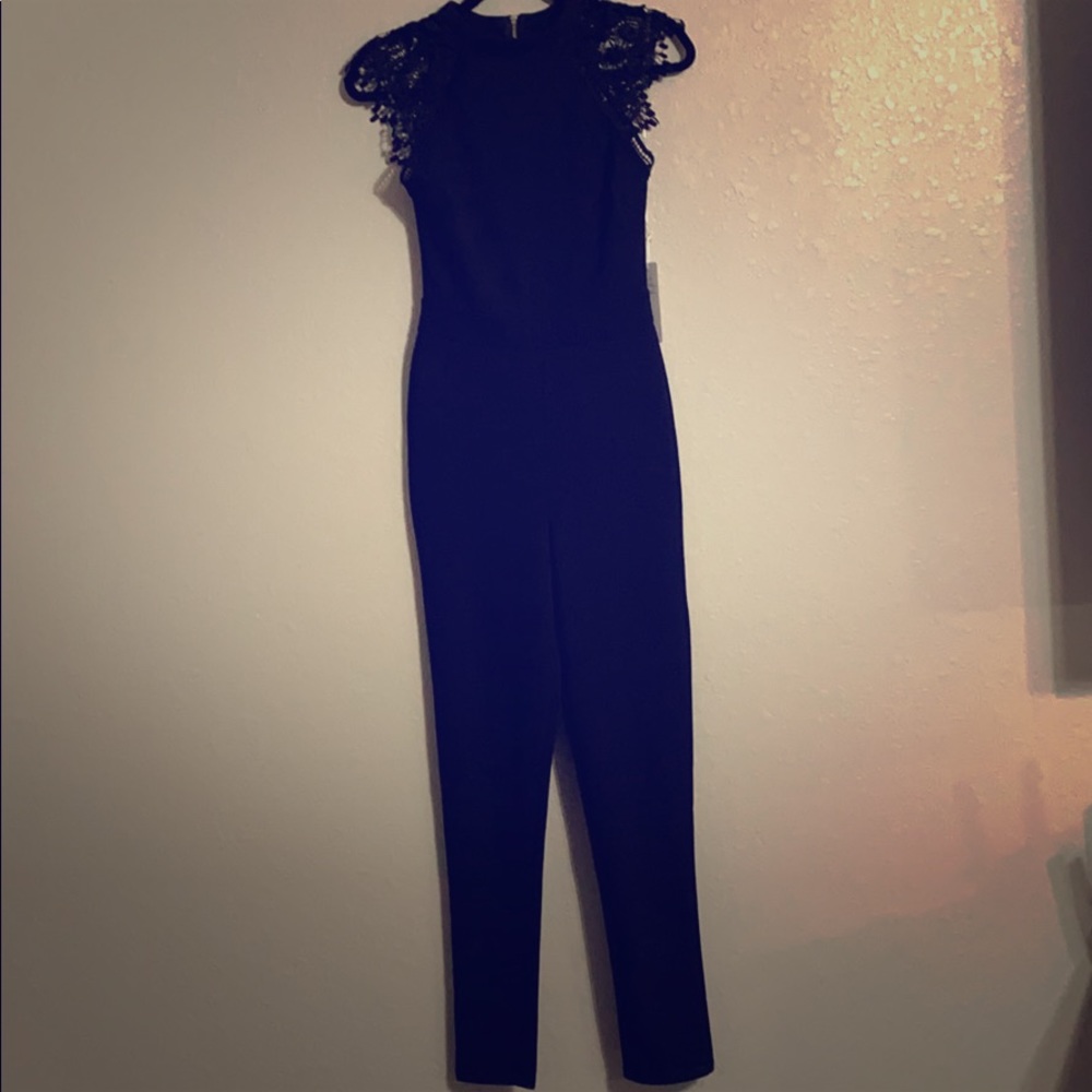 New with tags formal black jumpsuit super cute